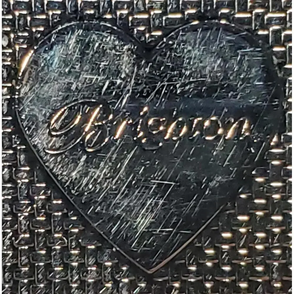 BRIGHTON PILL BOX Love Beat COLLECTION Red W/ Silver Heart - Picture 8 of 10